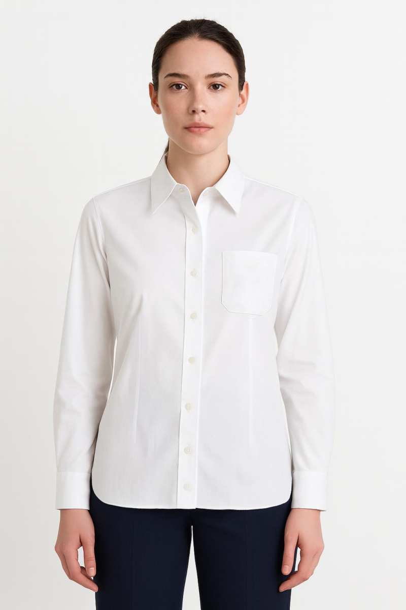 0845 DONNA FRONTE CAMICIA FUORI